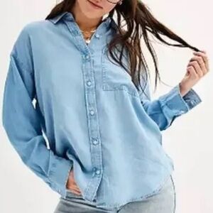 SO Denim Blue Casual Shirt